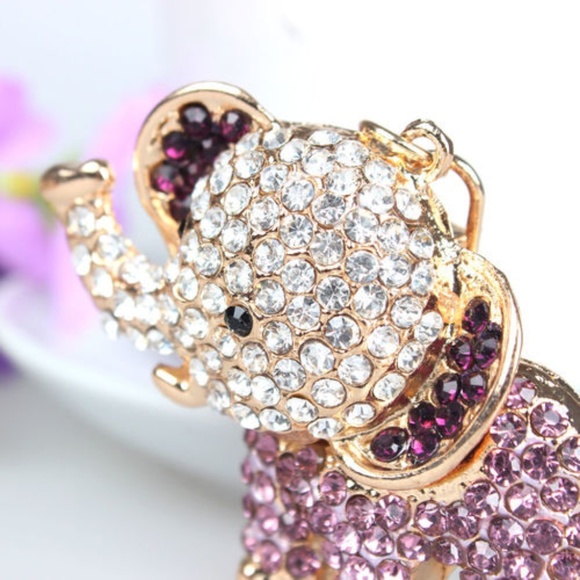 Accessories - Keychain Purple Elephant Pendant 4 for $20